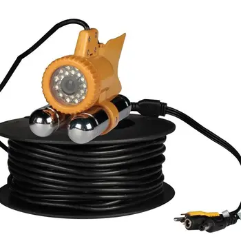 Эхолот Цветной CCD Подводная камера видеонаблюдения для рыбалки с кабелем длиной 20 м