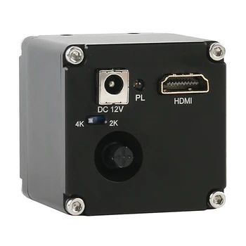 SONY Sensor UHD 2K 4K 1080P HDMI Цифровой Промышленный Видеомикроскоп Камера + 180X 300X C Креплением Объектива Для Пайки Печатных Плат Лабораторного Телефона