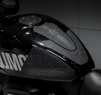 Для QJMOTO 300 SRK 300 Защита бака мотоцикла, кожаная глазурь, наклейки, аксессуары