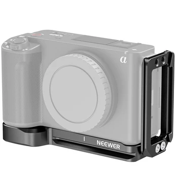 Пластина NEEWER ZV-E1 L, совместимая с камерой Sony ZV-E1, Алюминиевая Выдвижная сторона и опорная пластина типа Arca, вертикальная опора