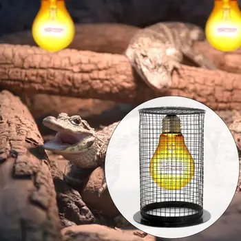 Защитный абажур для лампы с защитой от ожогов для рептилий