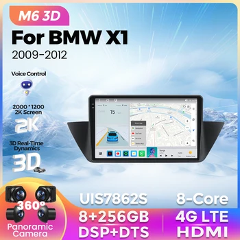 2023 НОВЫЙ Автомобильный Радиоприемник M6 Pro Plus 3D Для BMW X1 bmw E84 2009-2012 Мультимедийный Плеер GPS Навигация Для Carplay Android Auto No 2din