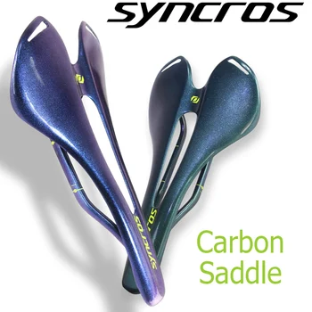 Syncros MTB/Дорожный Велосипед Из Углеродного волокна Сверхлегкое Седло Велосипедное Седло Из Углеродного Волокна Подушка Сиденья для верховой езды