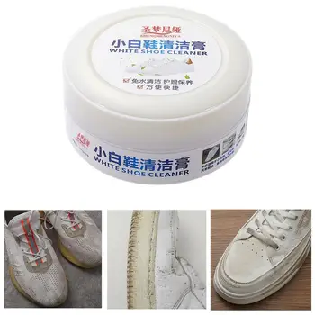 Белое средство для чистки обуви, Универсальное средство для эффективного удаления пятен, Нежный очищающий крем с губкой, набор средств для чистки кожи