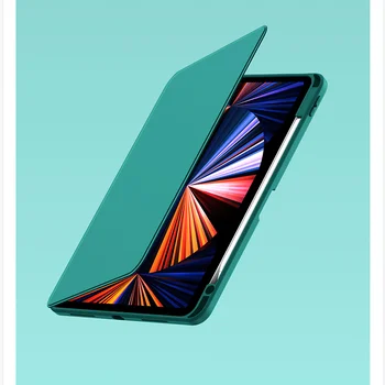 Новый iPad Pro 11-дюймовый чехол 2022 4-го поколения 2021 3-го поколения 2020 2-го поколения с держателем для карандашей, смарт-чехол для iPad