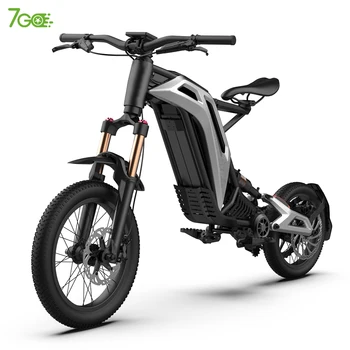 Электрический мотоцикл 7GO 750 Вт 50 км/ч 48 В 25AH Аккумуляторный скутер Enduro Ebike для взрослых dirt bike внедорожные электрические мотоциклы