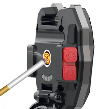 Многофункциональный Брелок-Фонарик Mini COB Keychain Flashlights COB Keychain Charging Light Survival Whistle Для Наружного Использования