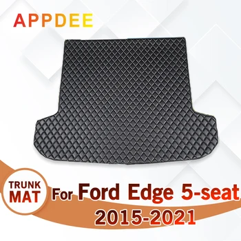 Коврик в багажник автомобиля для Ford Edge 5-Местный 2015 2016 2017 2018 2019 2020 2021 Автомобильные Аксессуары на заказ, оформление интерьера авто