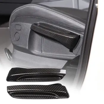 Стайлинг автомобиля Крышка кнопки регулировки переднего сиденья Для Ineos Grenadier 2020-2024 ABS Carbon Аксессуары для декоративной отделки салона автомобиля
