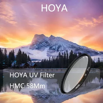 Тонкий цифровой фильтр с многослойным покрытием Hoya58mm HMC UV в тонкой оправе для объективов фотоаппаратов Подходит для камер Sony Nikon Аксессуары для фотоаппаратов