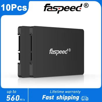1-10 шт. Faspeed Sata 3 SSD 1 ТБ 2 ТБ HDD 512 ГБ 256 ГБ 128 ГБ Жесткий Диск 2,5 