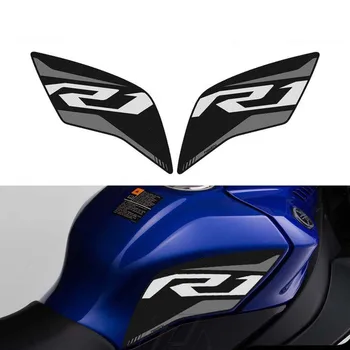 Аксессуары для мотоциклов, защита бокового бака, коленный захват, коврик для Yamaha YZF R1 2015-2019