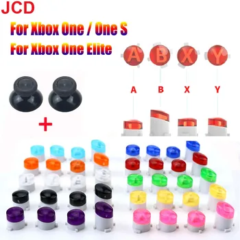 JCD 1set Bullet Buttons ABXY Mod Kit Для Кнопок Контроллера Xbox One Ремонтная Деталь Для Геймпада Xbox One Slim/Xbox One Elite