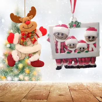 Рождественский кулон Красивый, удобный в переноске, многоразовый, простые и модные, красочные Праздничные аксессуары, рождественские украшения
