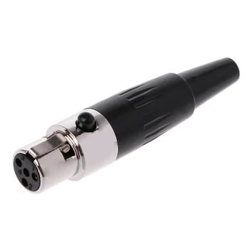 Высококачественный мини-3-контактный / 4-контактный штекерный разъем для мини-микрофона