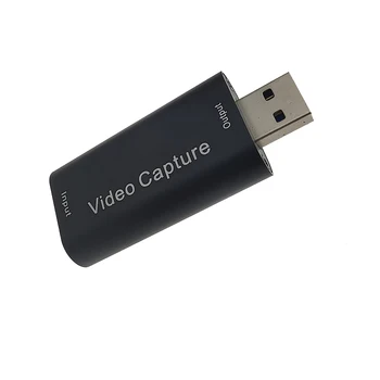 Mini 4K USB 3.0 HDMI-Совместимая Карта Видеозахвата 1080P для Телефона, Коробки Для Записи Компьютерных Игр, Прямой Трансляции