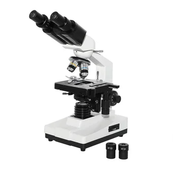 XSP100E Бинокулярный СВЕТОДИОДНЫЙ биологический микроскоп для детей, студентов, детской школы