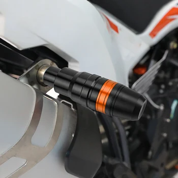 Алюминиевый Мотоцикл С ЧПУ Защита От Падения Выхлопной Слайдер Аварийная Накладка Для Honda CB125R CB125 R CB 125 R 2011-2021 2020