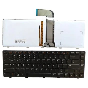 Новая клавиатура для Dell Inspiron 14R N4110 XPS 15R L502 L502X 3520 US с подсветкой