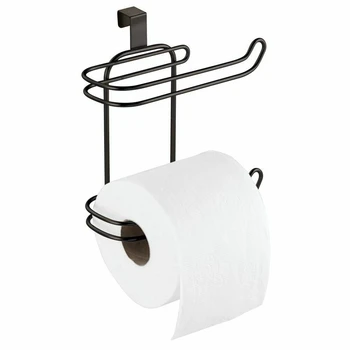 Новый металлический компактный держатель для рулона туалетной бумаги и диспенсер для экономии места при хранении в ванной