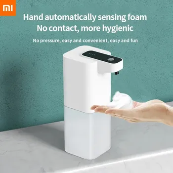 Xiaomi Автоматический индуктивный дозатор мыла для мытья пены Умный Телефон для мытья рук Дозатор мыла для мытья спиртовым Спреем