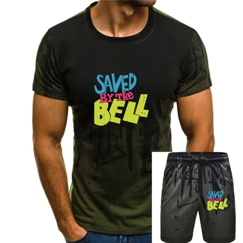 Официальная лицензионная мужская футболка с потертым логотипом Saved By The Bell S-XXL