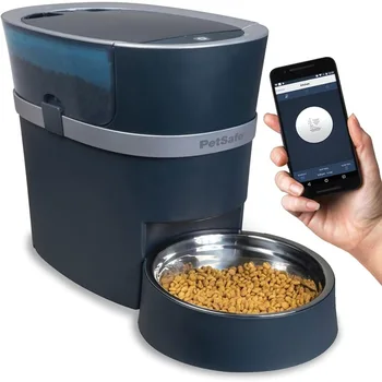 Автоматическая кормушка для собак и кошек Smart Feed - смартфон с поддержкой Wi-Fi для смартфонов iPhone и Android, поилки для кошек