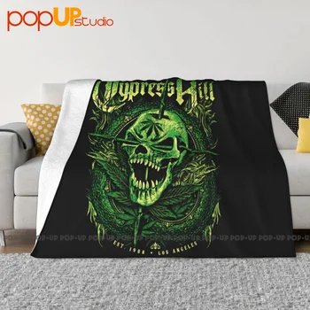 Одеяло Cypress Hill с клыками и черепом Осень На диване Легкие постельные принадлежности Семейные расходы