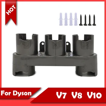 Для Dyson V7 V8 V10 V11 Замена вакуумных деталей Настенное крепление, держатели аксессуаров, полка для хранения оборудования с расширительным болтом