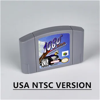 1080 Snowboarding для ретро 64-битного игрового картриджа Версия для США Формат NTSC для детских подарочных игр