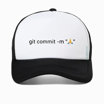 Поверьте мне, я инженер, Git Commit, забавная шляпа для папы, Молитвенные руки, бейсболка с принтом Essential, модная регулируемая бейсболка Snapback