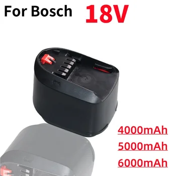 18 В 4.0/5.0/6.0 Литий-ионная аккумуляторная батарея емкостью Ач для Bosch PBA PSB PSR PST 18Li-2 2607336207 26073350039 AL1830CV (только для типа C)