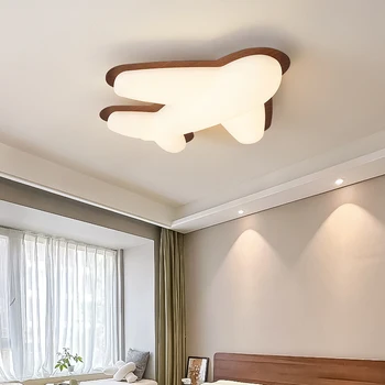 Светодиодный потолочный светильник для спальни, детская лампа в виде облачного самолета, простая современная гостиная, столовая, домашний декор для помещений, Светильник