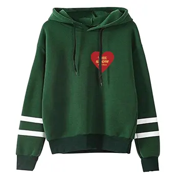 Найл Хоран Привет, влюбленные, Рекламный пуловер с логотипом The Show Heart, толстовка с капюшоном, Модная толстовка с капюшоном, пуловер с капюшоном, спортивный костюм