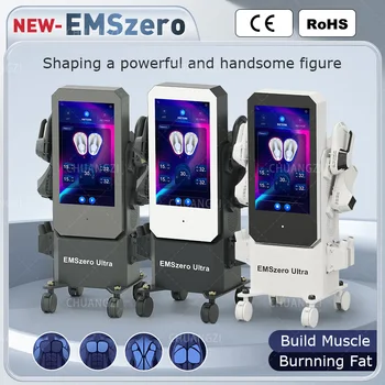 Новая машина для лепки тела Emszero с 4 ручками RF EMSSLIM Neo EMS Hiemt для наращивания мышц и уменьшения жира