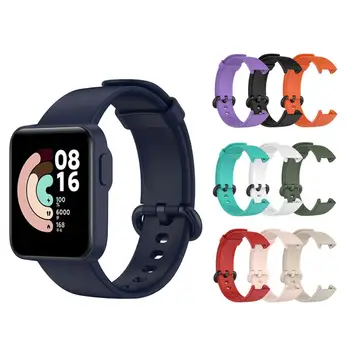 Мягкий силиконовый ремешок для Xiaomi Mi Watch Lite, спортивный ремешок для часов Redmi Watch, сменный ремень, аксессуары для смарт-часов