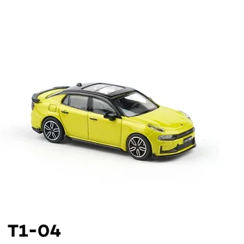 Xcartoys 1: 64 Ly-nk Co 03 + T1-04 Имитационная модель автомобиля из желтого сплава