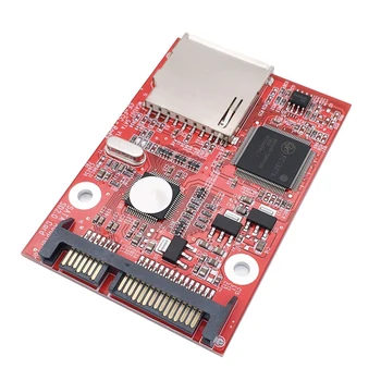 Высокоскоростной адаптер MMC SD SDHC 2.0с карты SATA на SD, адаптер SD-карты на SATA, адаптер жесткого диска для безопасного цифрового преобразования