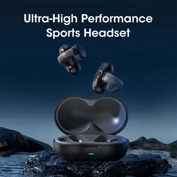 Наушники с костной проводимостью Bluetooth 5.3 TWS, беспроводные наушники Hifi, шумоподавляющая водонепроницаемая спортивная гарнитура для мужчин, подарок для женщин
