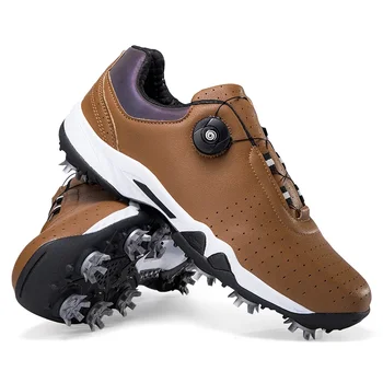 Мужская обувь для гольфа, одежда для гольфа для мужчин, легкие кроссовки для ходьбы, роскошная спортивная обувь