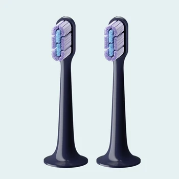 2 шт./компл. Головка зубной щетки для Mijia T700 Звуковая электрическая зубная щетка с высокой плотностью сменных головок