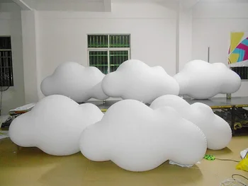 Надувной облачный шар из ПВХ для парада облачных шаров с подсветкой для рекламы вечеринки