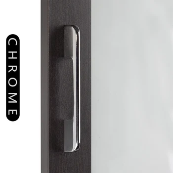 современный стиль, хромированная решетка для шкафа и т. Д. Дверная ручка для мебели, выдвижной ящик
