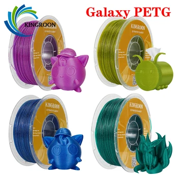 Нить накаливания для 3D-принтера 1 кг Galaxy PETG/PLA Допуск 1,75 мм +/-0,03 мм Нить Накаливания Без пузырьков Экологичность Вакуумная упаковка