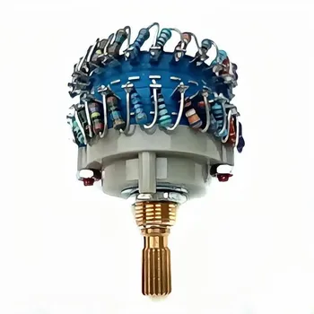 Дуплексный 24-ступенчатый потенциометр 100КА, Высокоточное сопротивление Philips BC, Высокая громкость звука