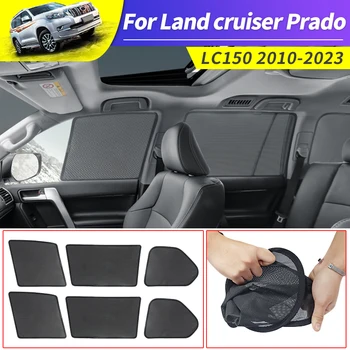 Для Toyota Land Cruiser Prado 150 LC150 FJ150 2010-2023 Тюнинг Аксессуары для украшения интерьера, Оконный экран, Вентиляционный козырек