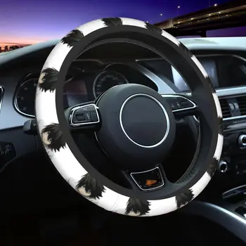 L Death Note Крышка рулевого колеса автомобиля 38 см, противоскользящая, Модная, для украшения автомобиля, Аксессуары для рулевого колеса