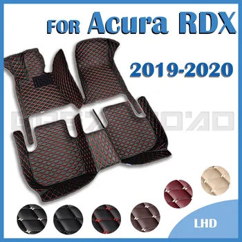 Автомобильные коврики для Acura RDX 2019 2020 Пользовательские автомобильные накладки для ног Автомобильные ковровые покрытия Аксессуары для интерьера