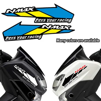Светоотражающие аксессуары для мотоциклов, наклейки на обтекатель кузова скутера, наклейки с логотипом для YAMAHA nmax, NMAX155ABS/125/160