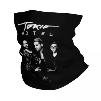 Tokio Hotel Rock Бандана, Шейный платок, Немецкий шарф с принтом, Многофункциональная Балаклава для бега, Унисекс, Ветрозащитный для взрослых.